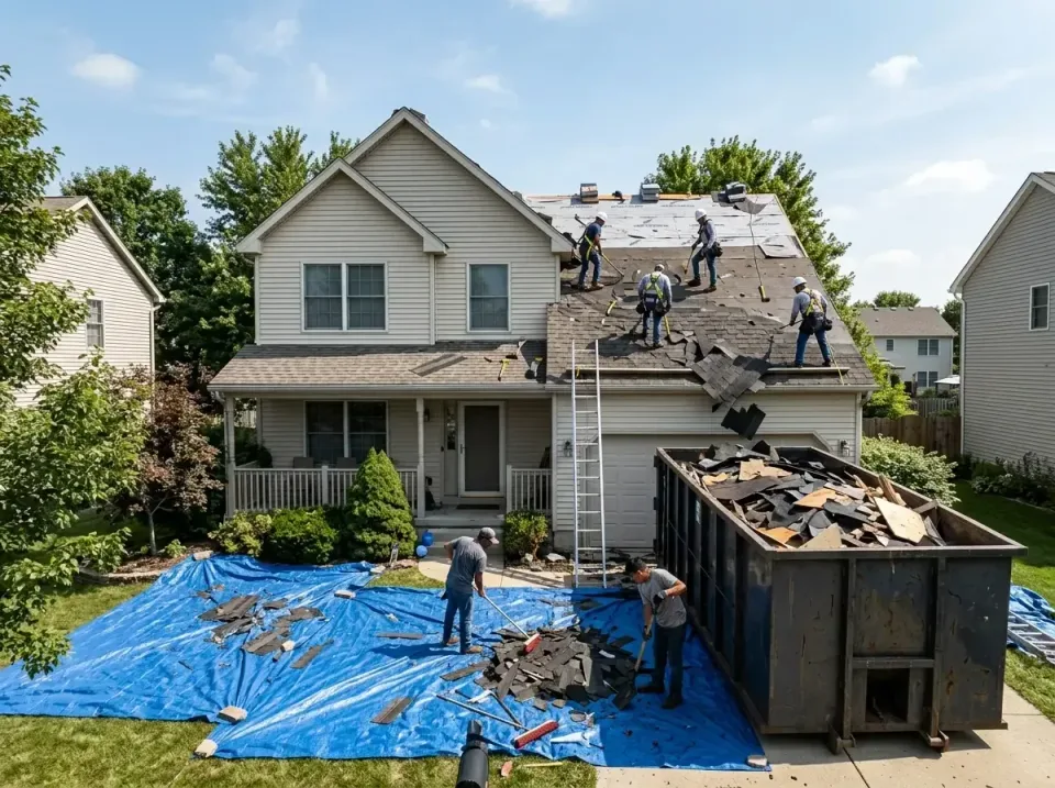 roof-replacement-debris-remova-004 — frequently asked questions, Cheapest Dumpster Rentals in Kensett, AR